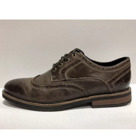 Nunn Bush Men’s Oakdale Wingtip Oxford Dress Shoes, Size 12 M